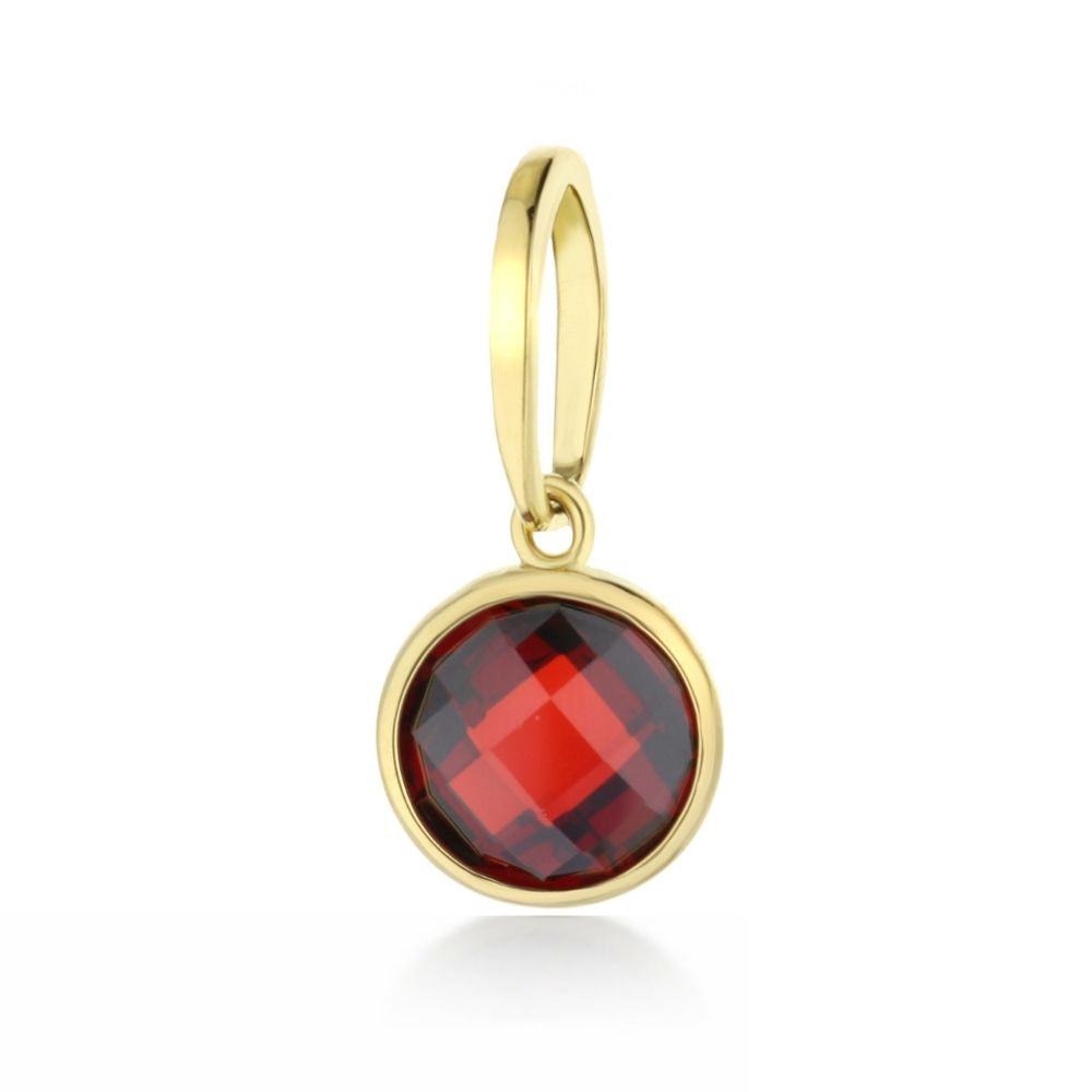 October Birthstone Color Pendant