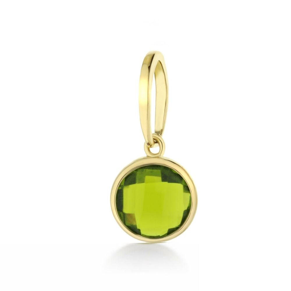 October Birthstone Color Pendant
