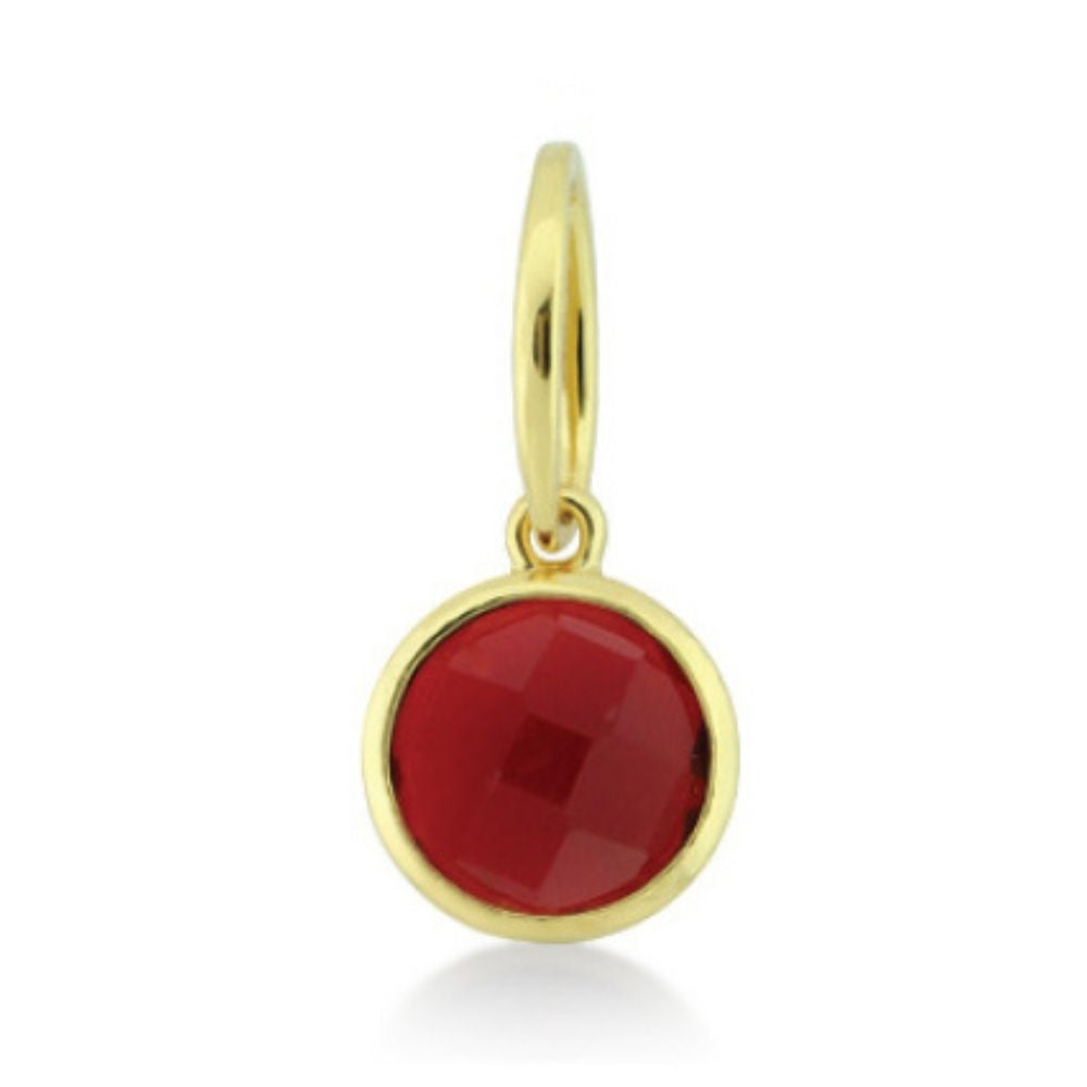 October Birthstone Color Pendant