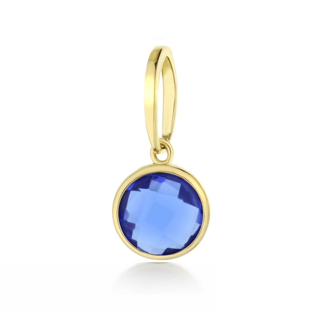 October Birthstone Color Pendant
