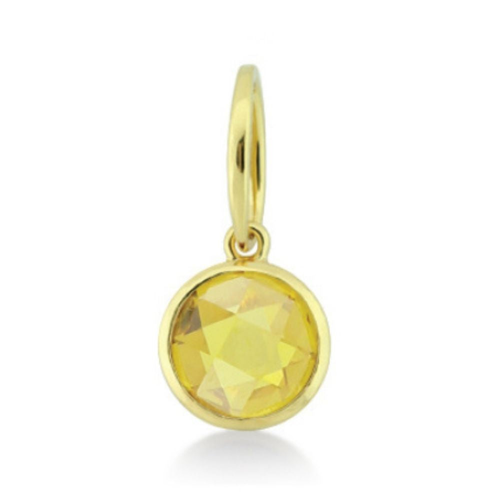 October Birthstone Color Pendant