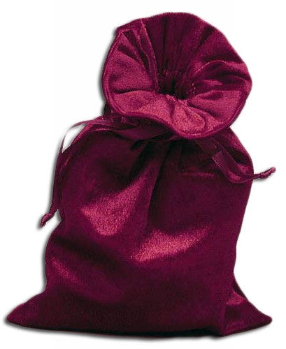 Wine Velvet Pouch