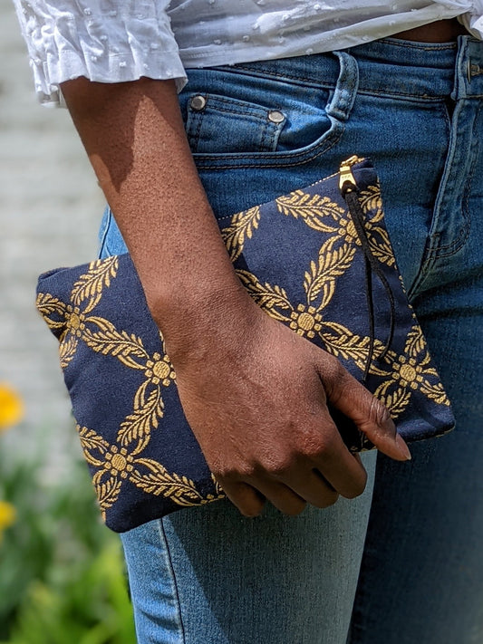 Royal Blue Clutch