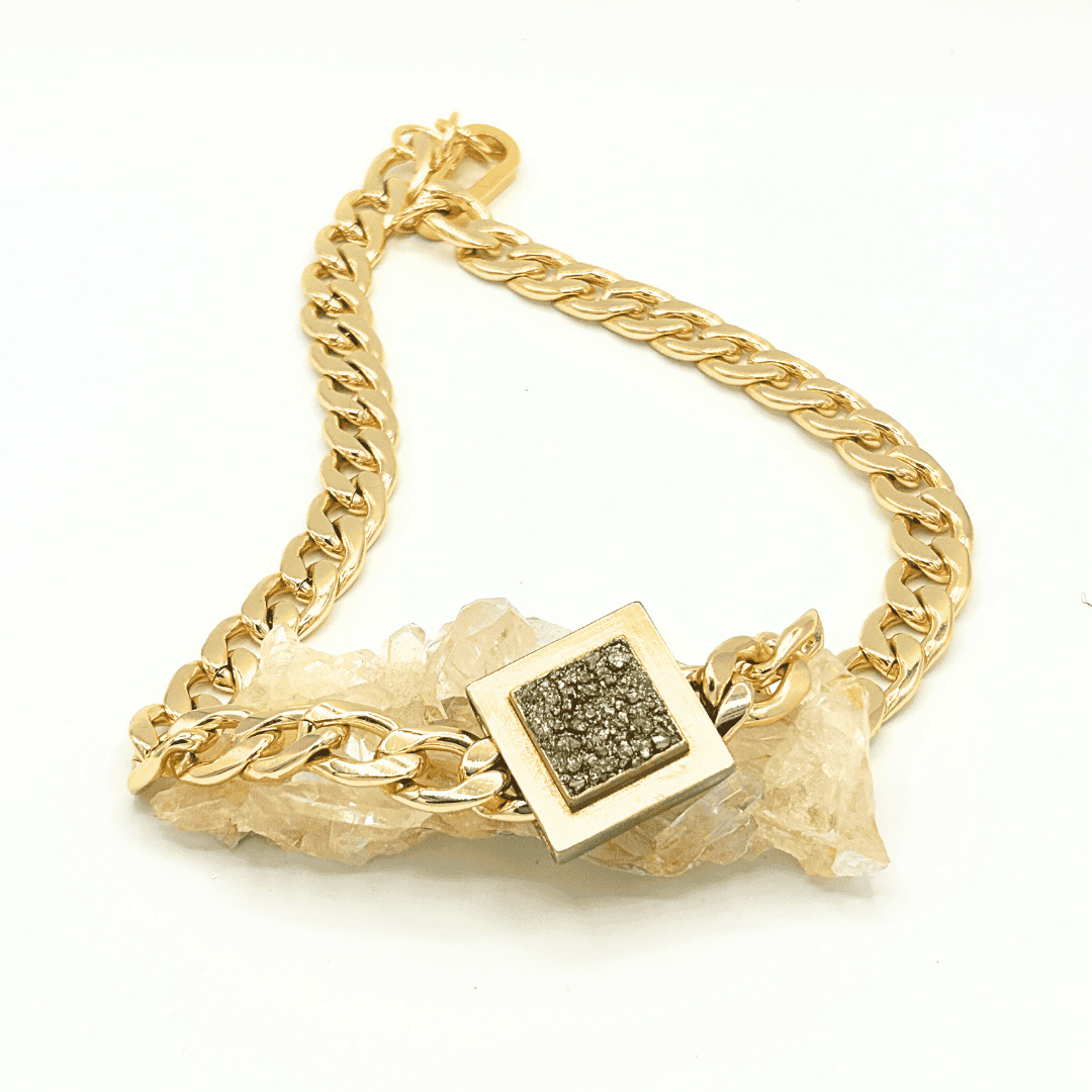 The Gold Galaxy Pet Necklace