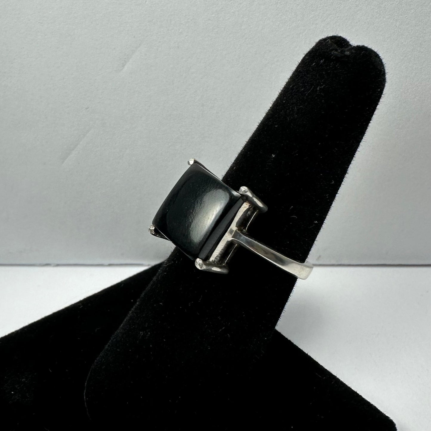Black Onyx Ring - Size 6.5