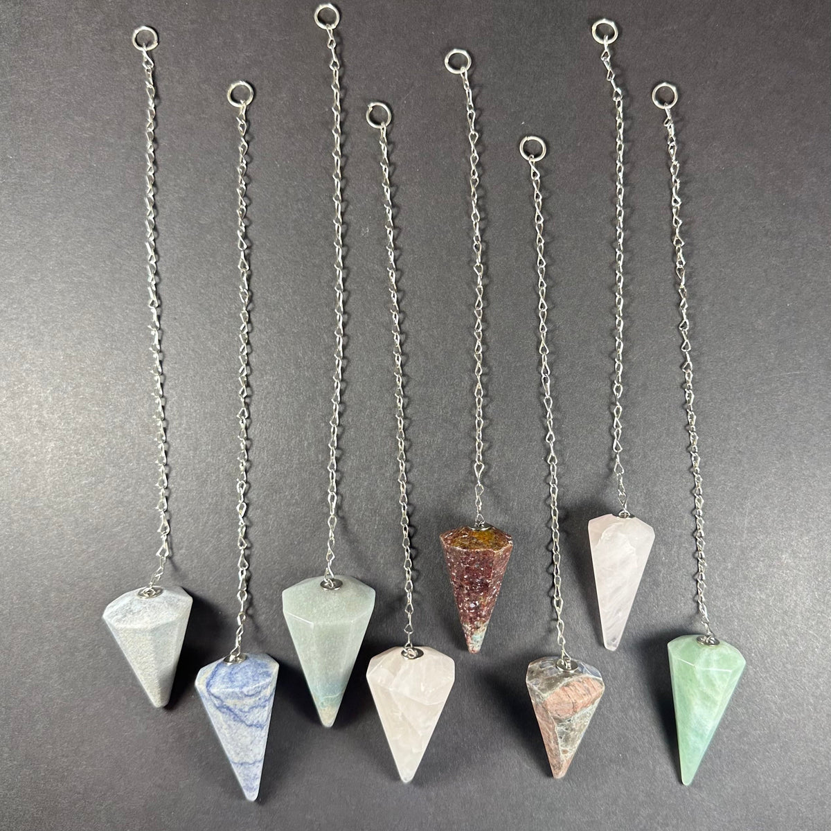 Stone Pendulum with Chain