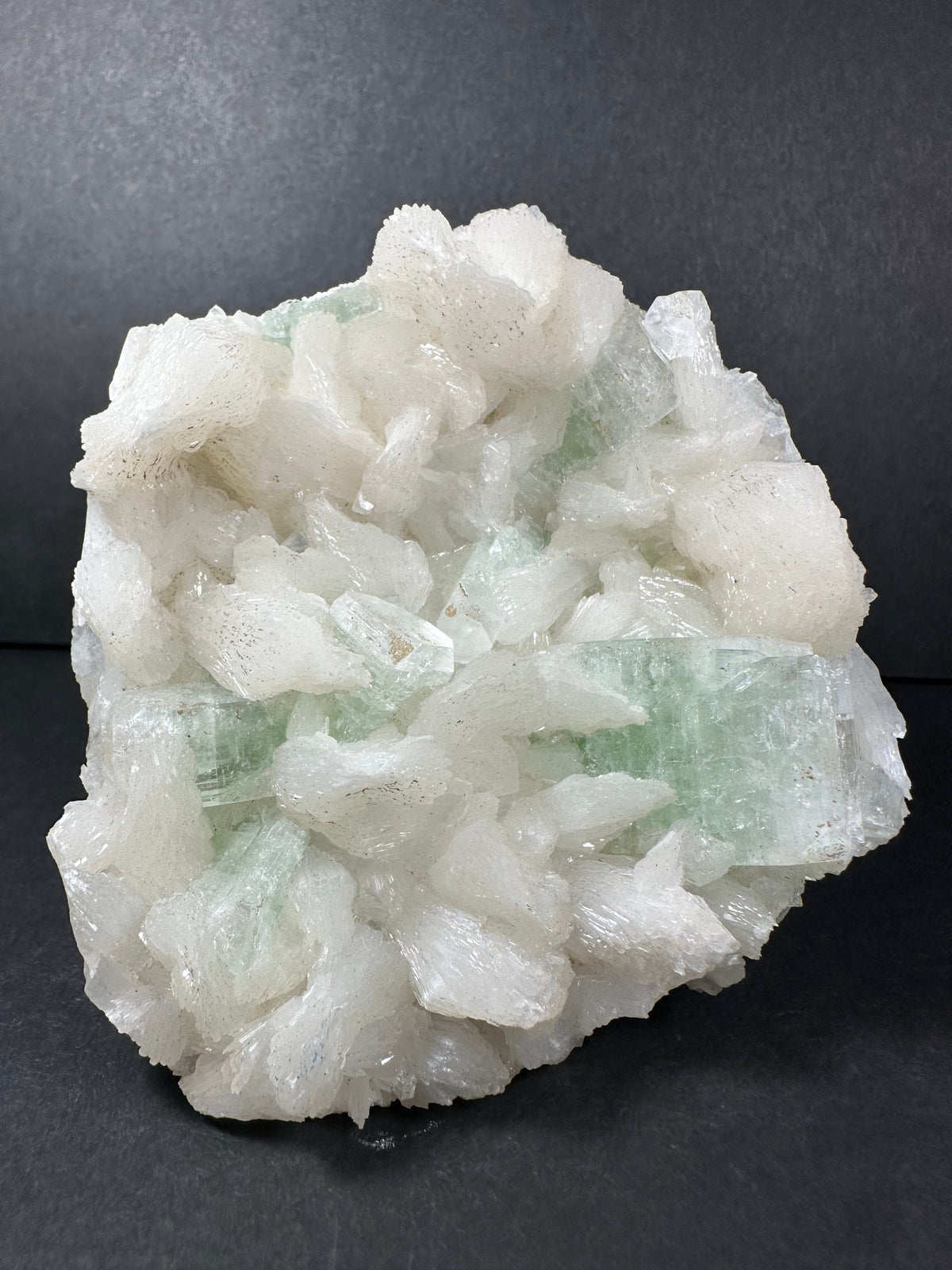 Light Green Apophyllite with Stilbite 260g