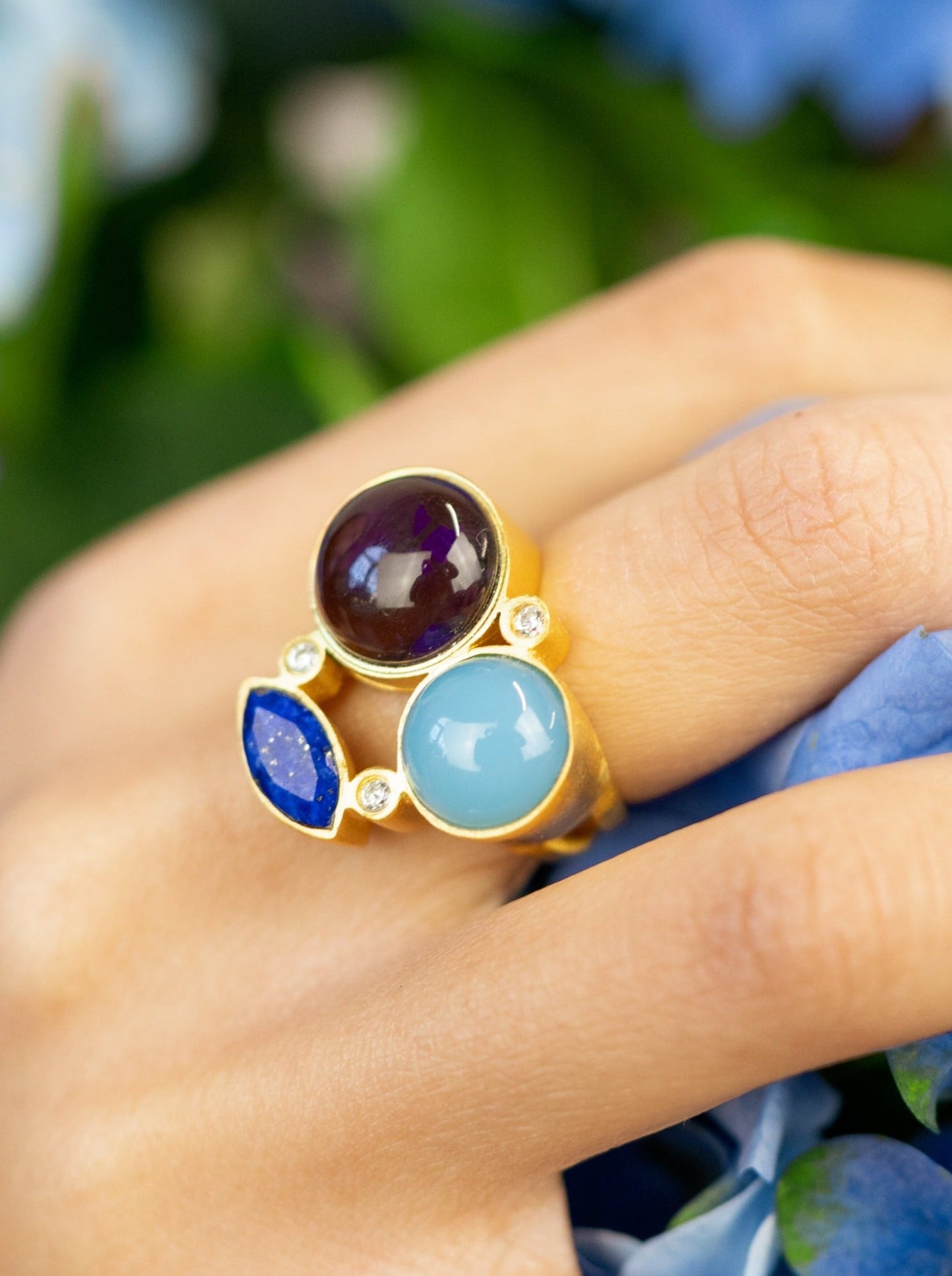 Three-Stone Statement Ring
