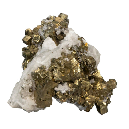 Quartz and Pyrite Cluster