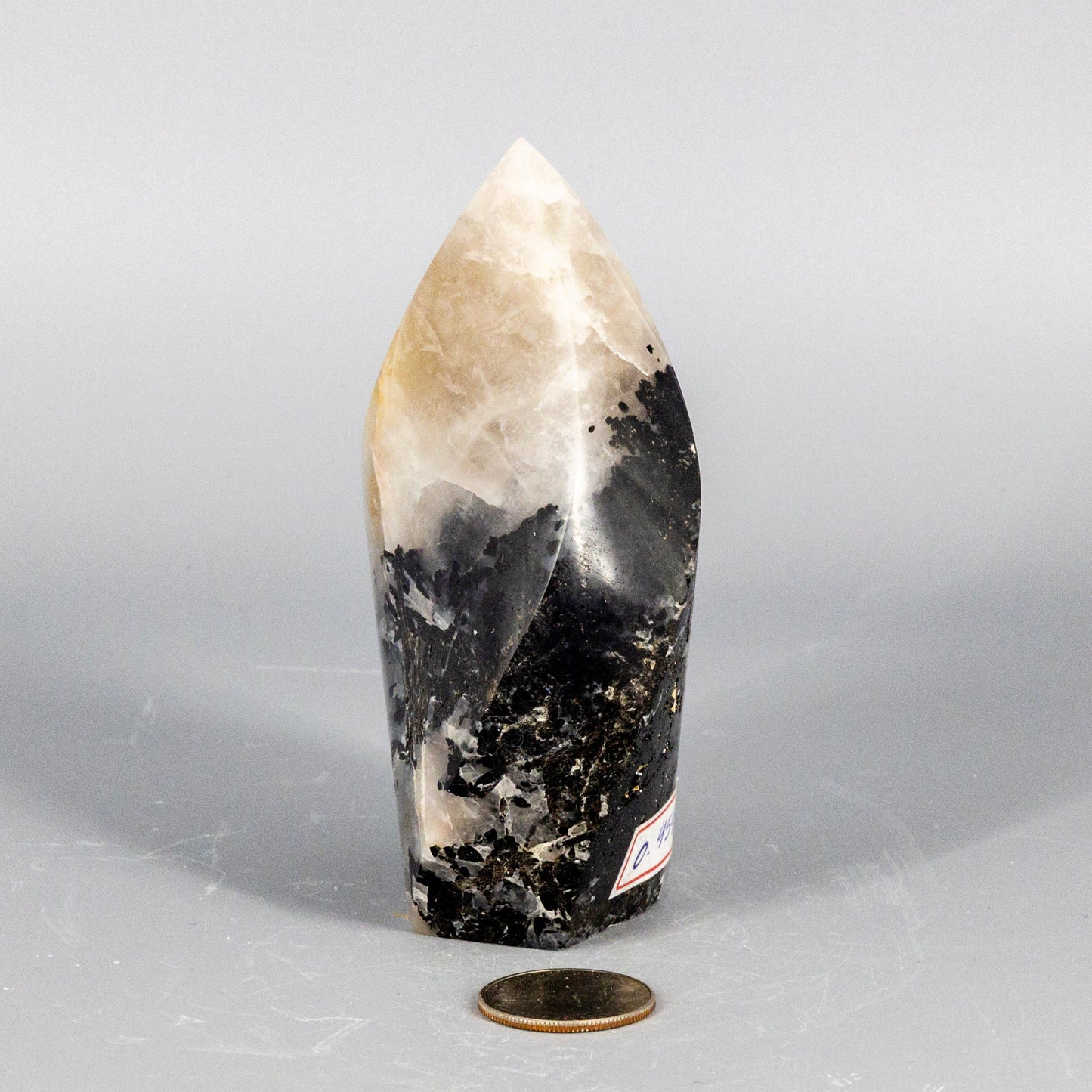 Quartz w/t Black Tourmaline Torch