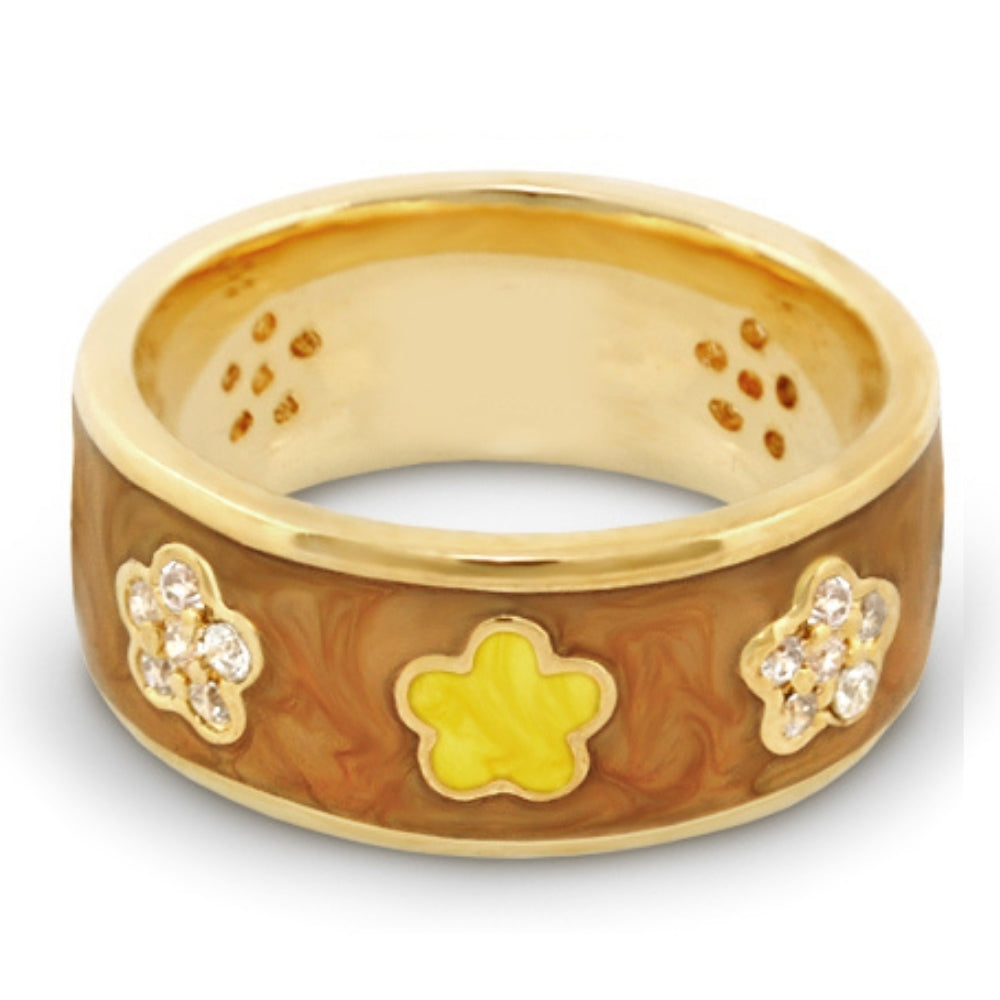 Daisy Love Band Ring