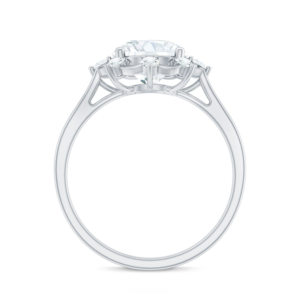 2 Carat Lab Grown Diamond Statement Engagement Ring