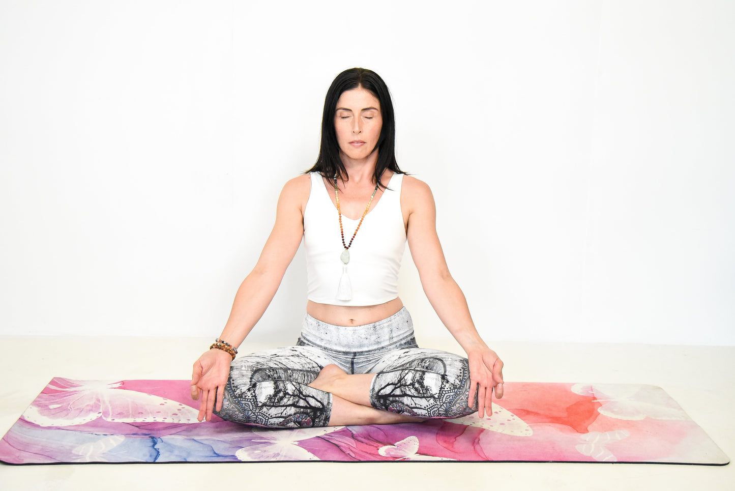 Rainbow Meditation Mala – 108 Beads for Chakra Alignment & Energy Flow