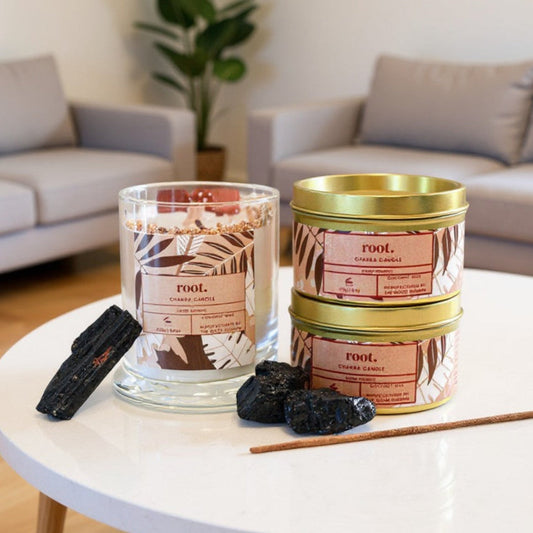 Root Chakra Luxe Natural Coconut Wax Scented Candle