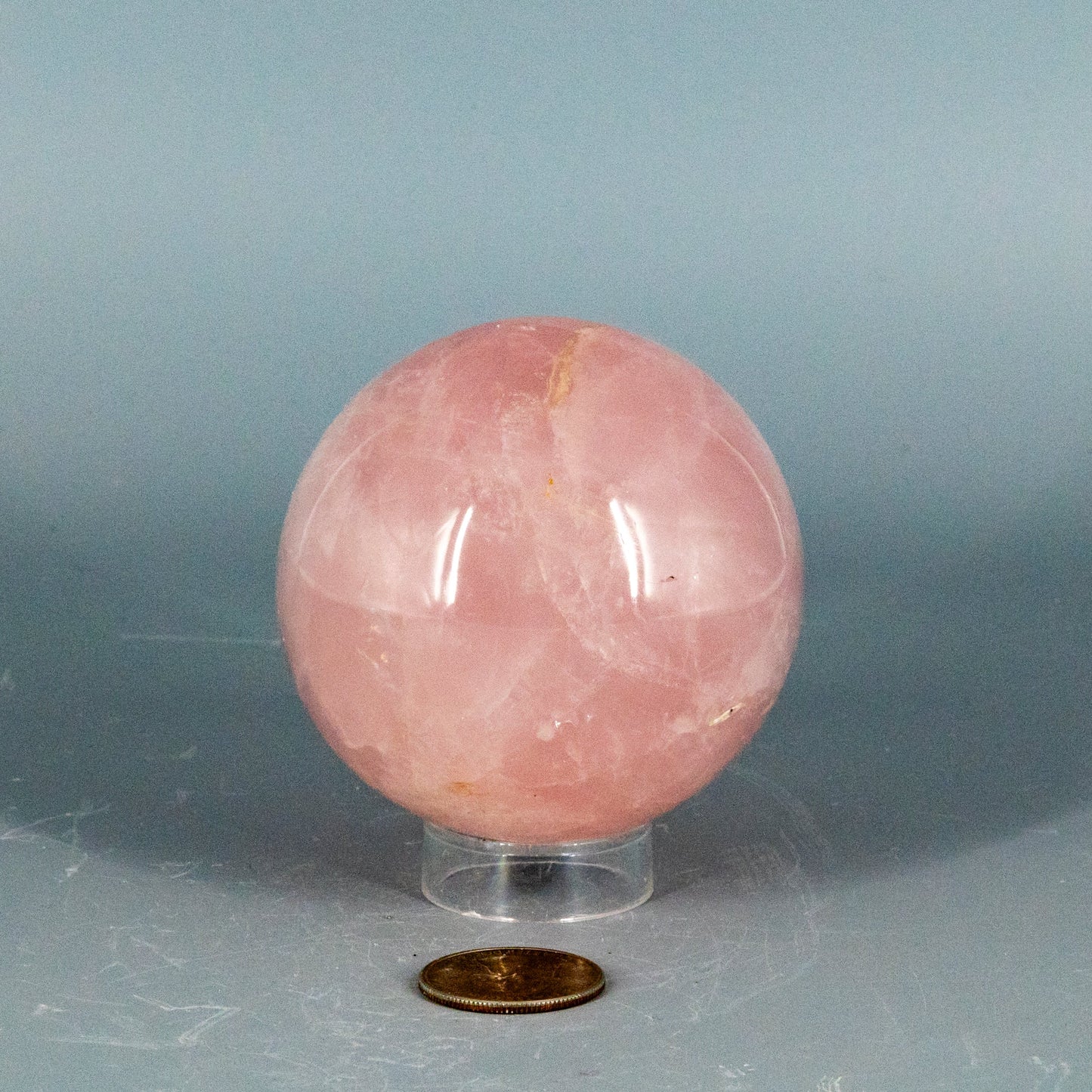 Rose Quartz Sphere 71mm
