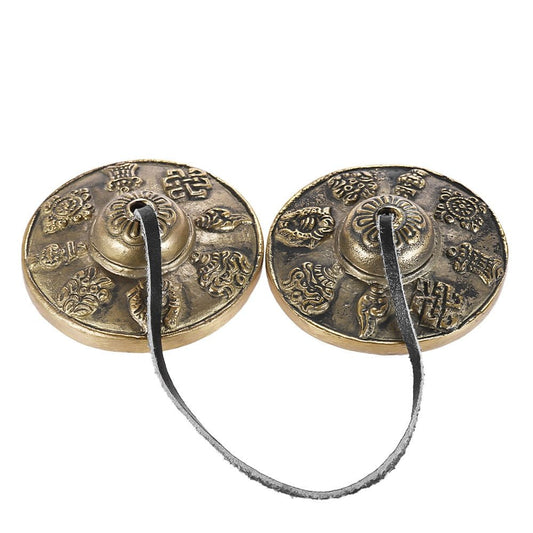 Handcrafted Tibetan Meditation Cymbals