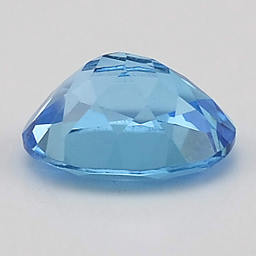 Natural Swiss Blue Topaz Oval Shape Standard Cut Loose Gemstone SBT1037