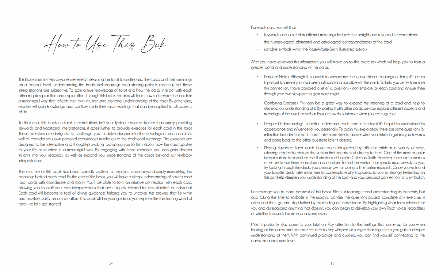 Decoding the Cards: A Tarot Workbook for Intuitive Exploration