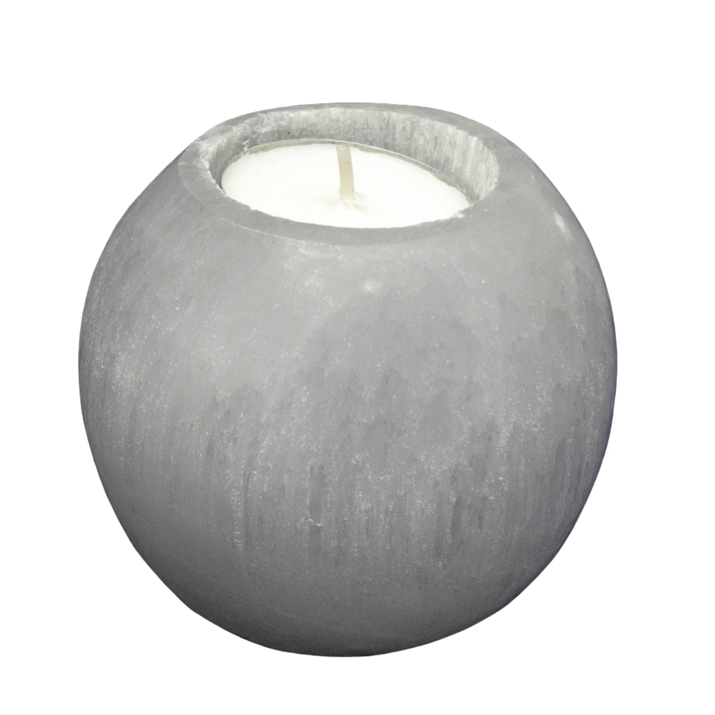 Selenite Round Tealight Candle Holder