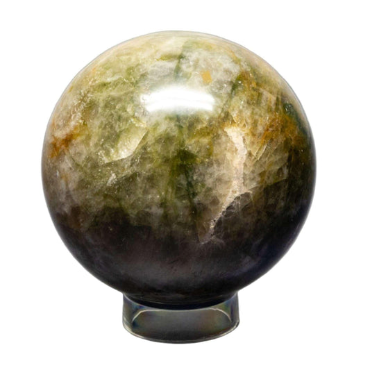 Serpentine Crystal Sphere Polished Green Collector