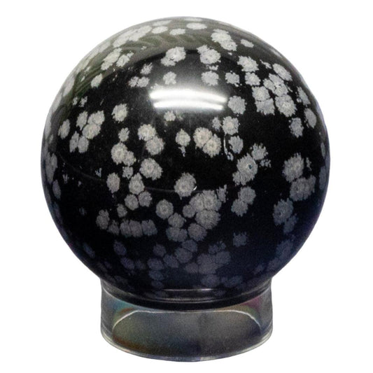 Snowflake Obsidian Sphere 50 - 52mm