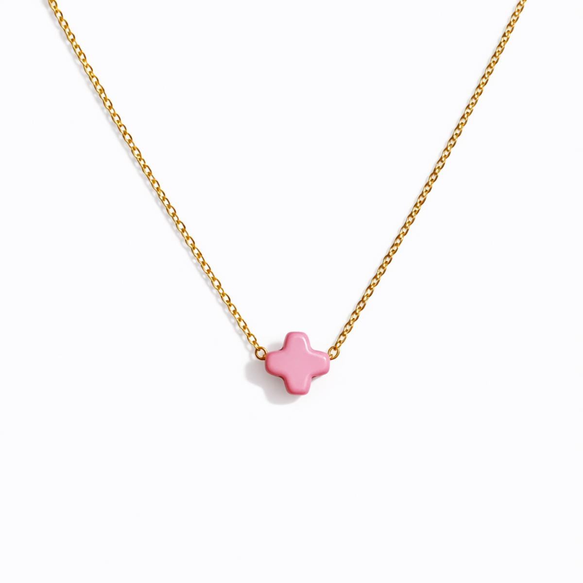 So Very Blessed Cross Necklace – Waterproof Gold Chain