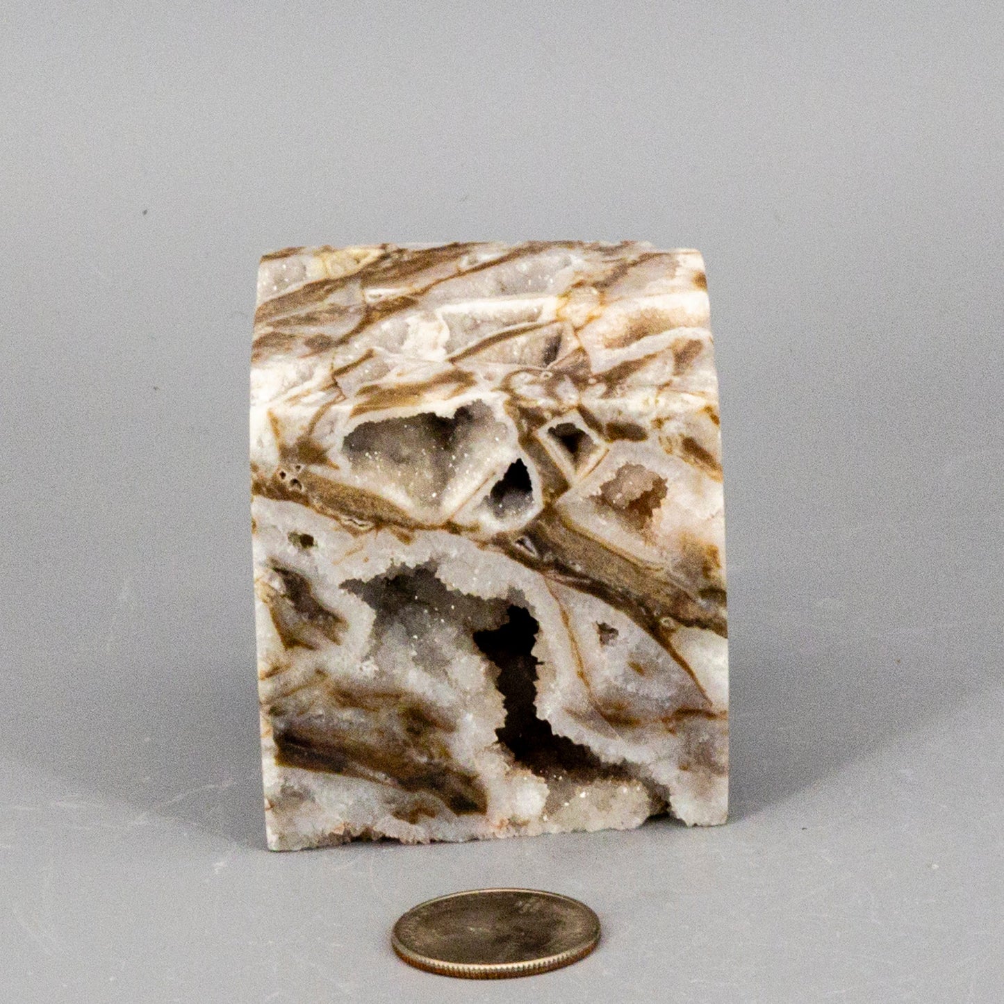 Sphalerite Crystal Cube with Druzys