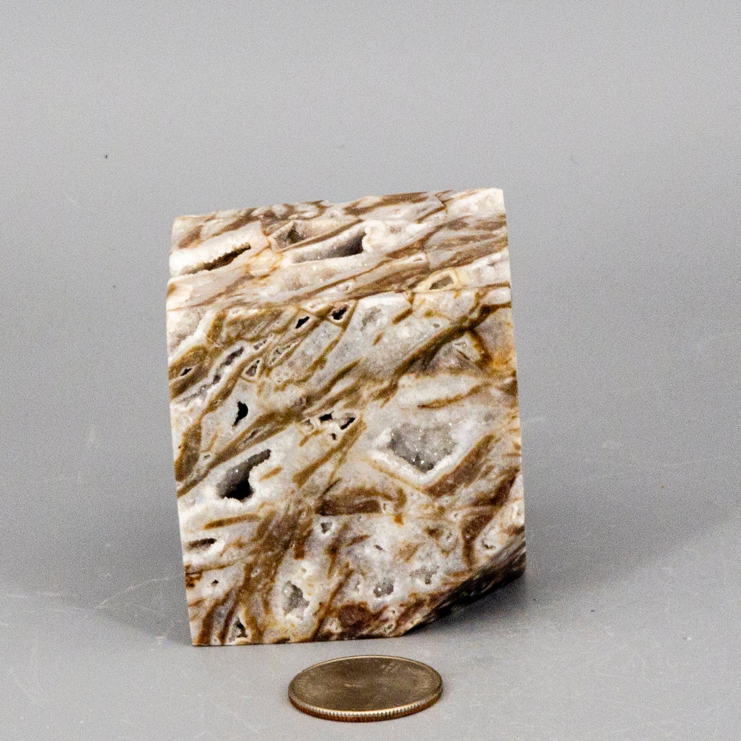 Sphalerite Crystal Cube with Druzys