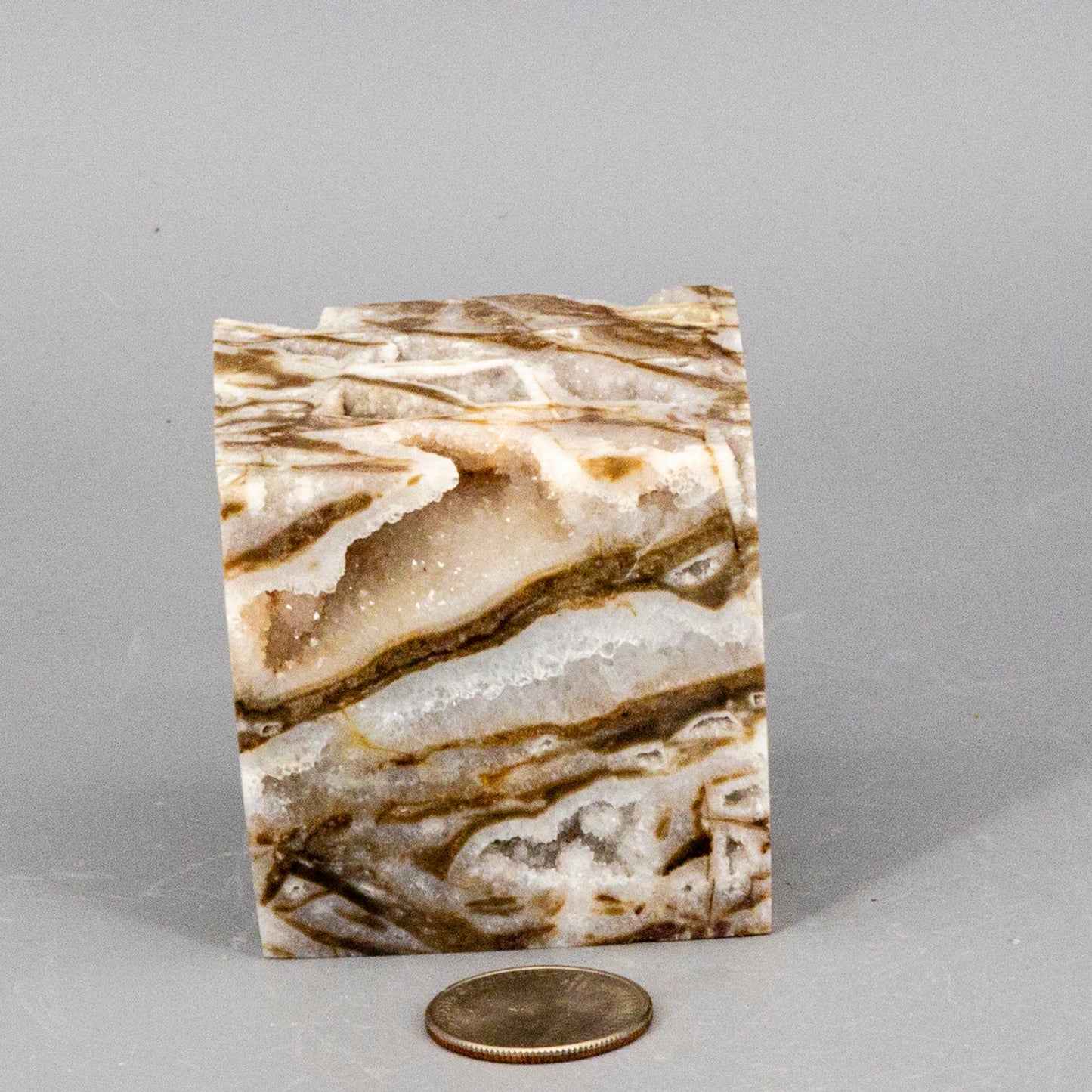 Sphalerite Crystal Cube with Druzys