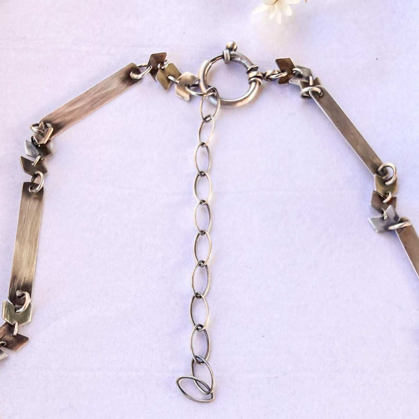 White Buffalo Necklace with Fox and Cactus | Stand Collection