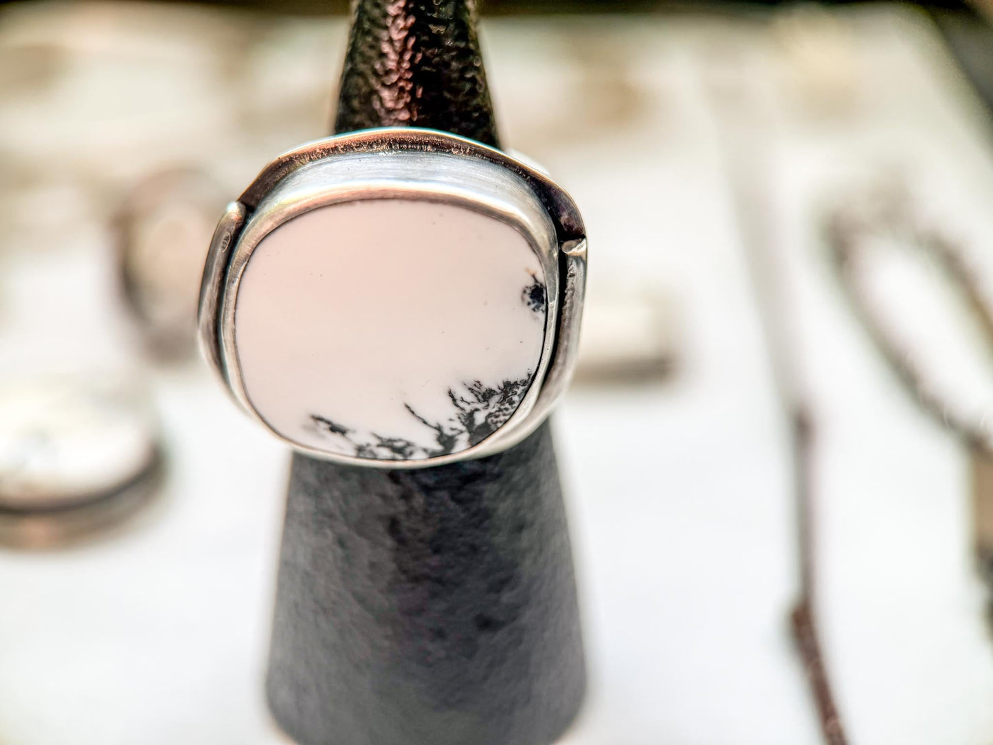 White Buffalo Statement Ring | Stand Collection