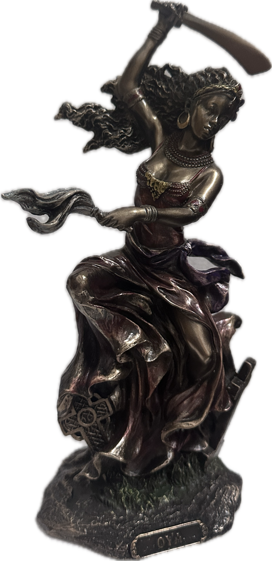 Oya Goddess of Wind, Storm and Transformation (Dancing)