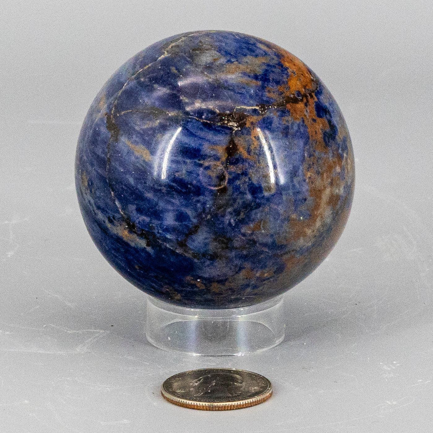 Sunset Sodalite XL Sphere 65mm