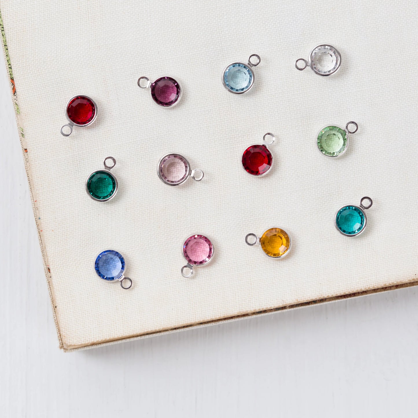 Birthstone Cluster Necklace