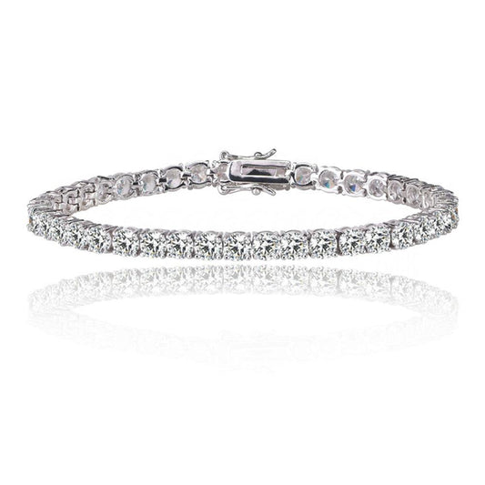 Tennis Bracelet  with 1/8 CT  Cubic Zirconia