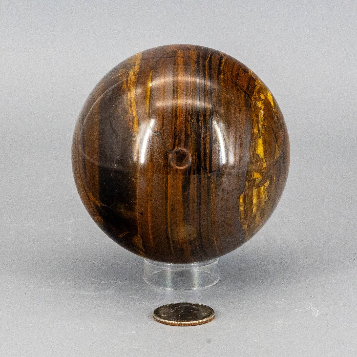Tiger’s Eye XL Sphere 90mm