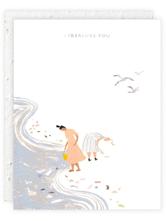 Treasures Love & Friendship - Seeded Card