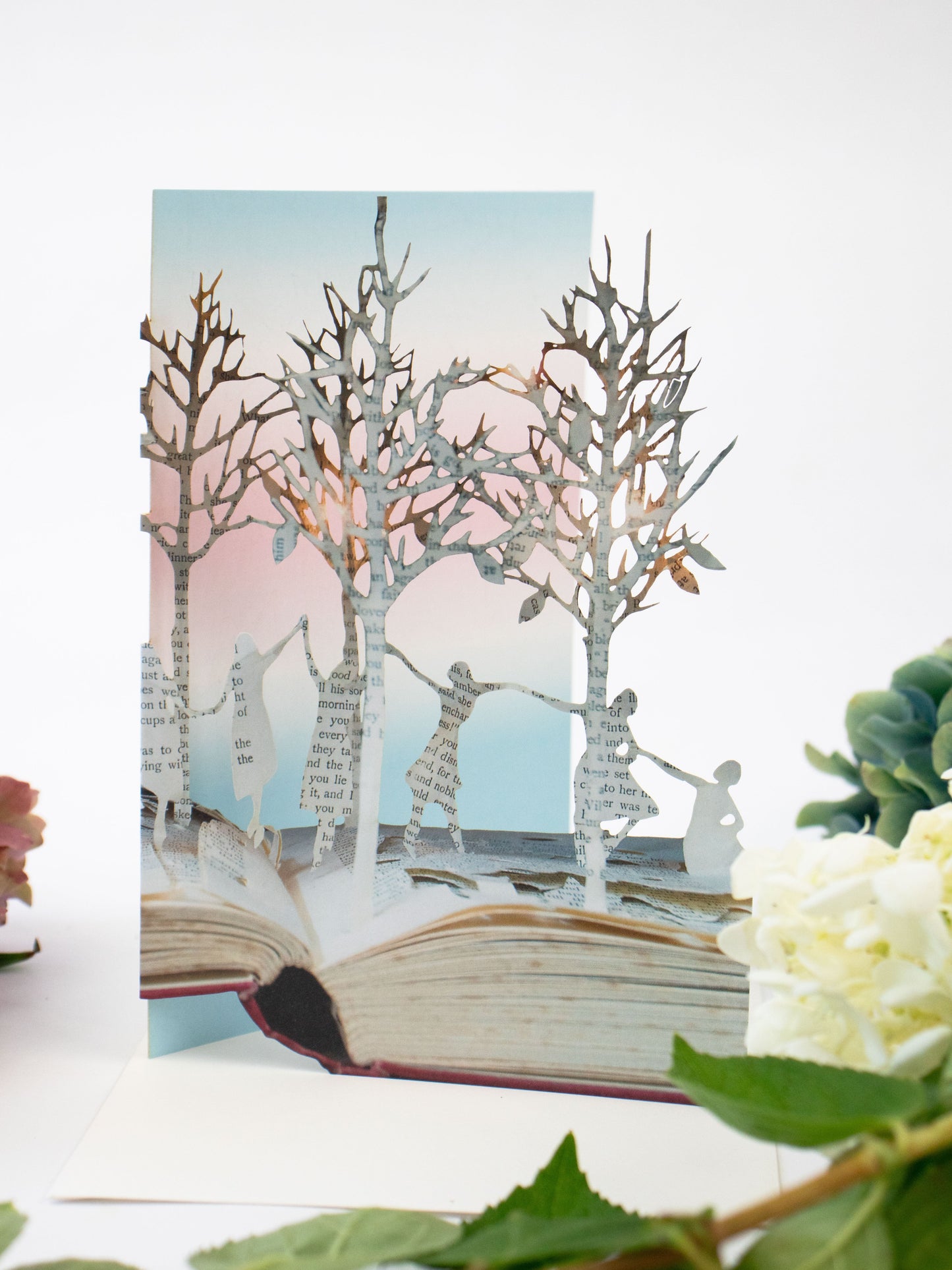 Twelve Dancing Princesses Lasercut Card