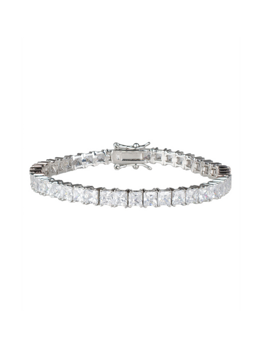 Princess Cut Tennis Bracelet