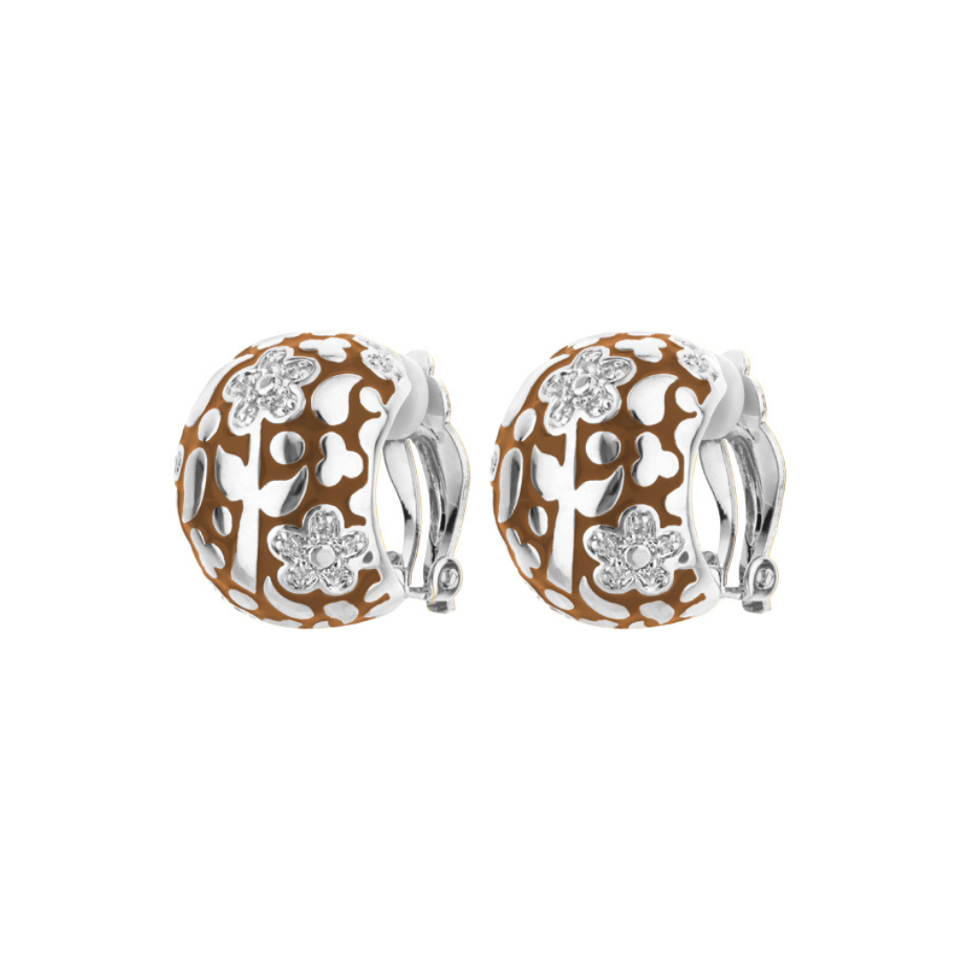 Flowers by Orly Dome Earrings