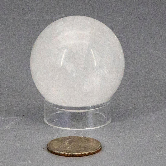 White Quartz Sphere 45mm