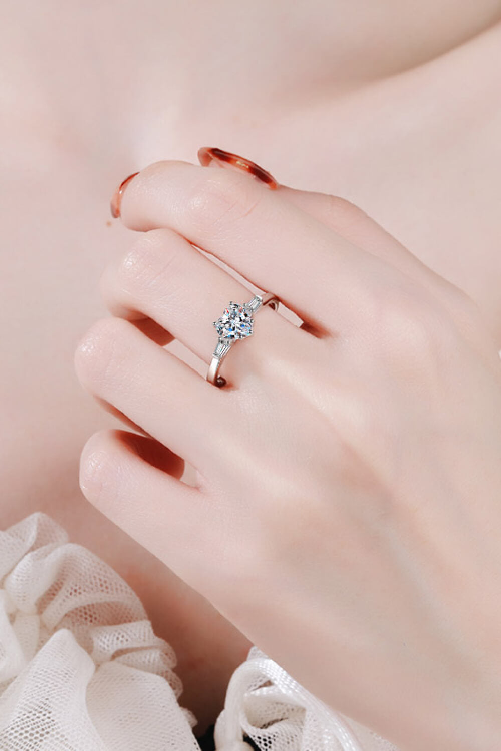 1.2 Carat Sparkala™ Heart Ring