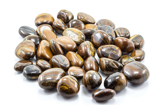 Tiger Iron Tumbled Pocket Stone