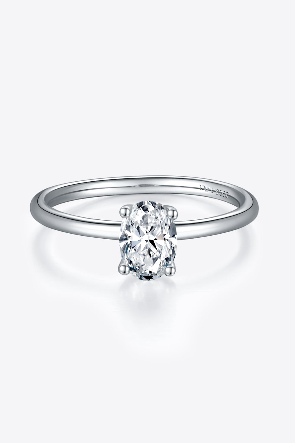 1 Carat Sparkala™ Platinum Over Pure Sterling Silver Solitaire Ring
