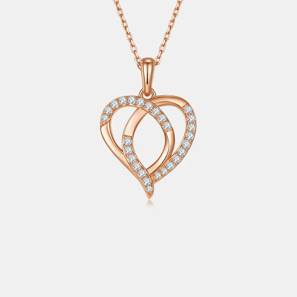 Sparkala™ 925 Sterling Silver Heart Shape Necklace