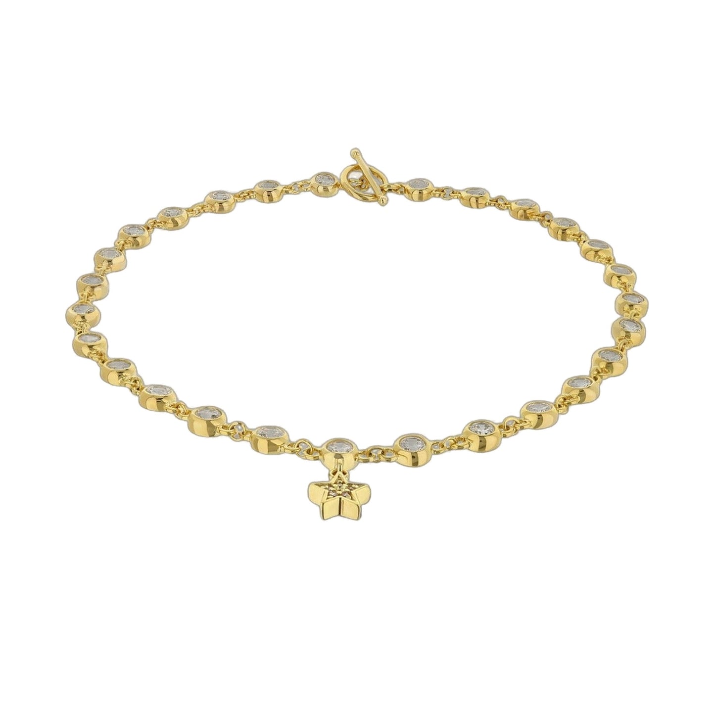 Lga 925 Star Anklet