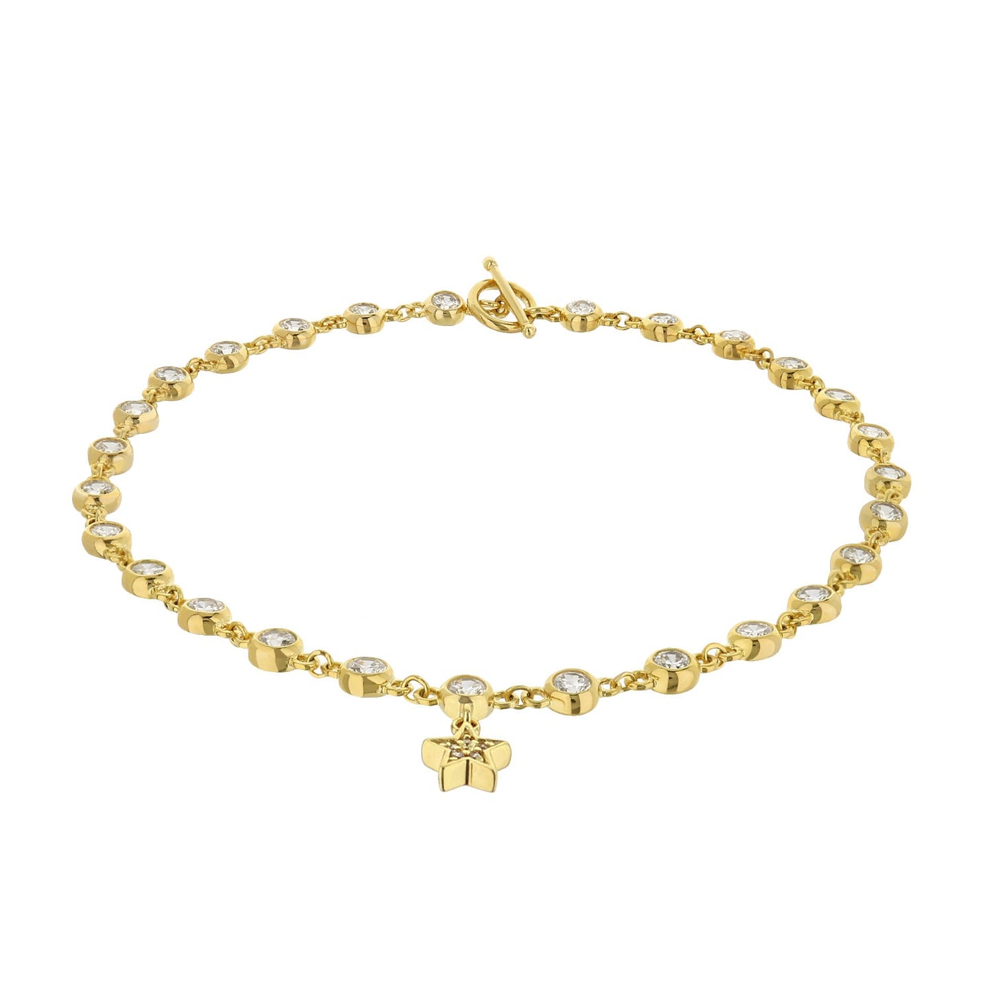 Lga 925 Star Anklet