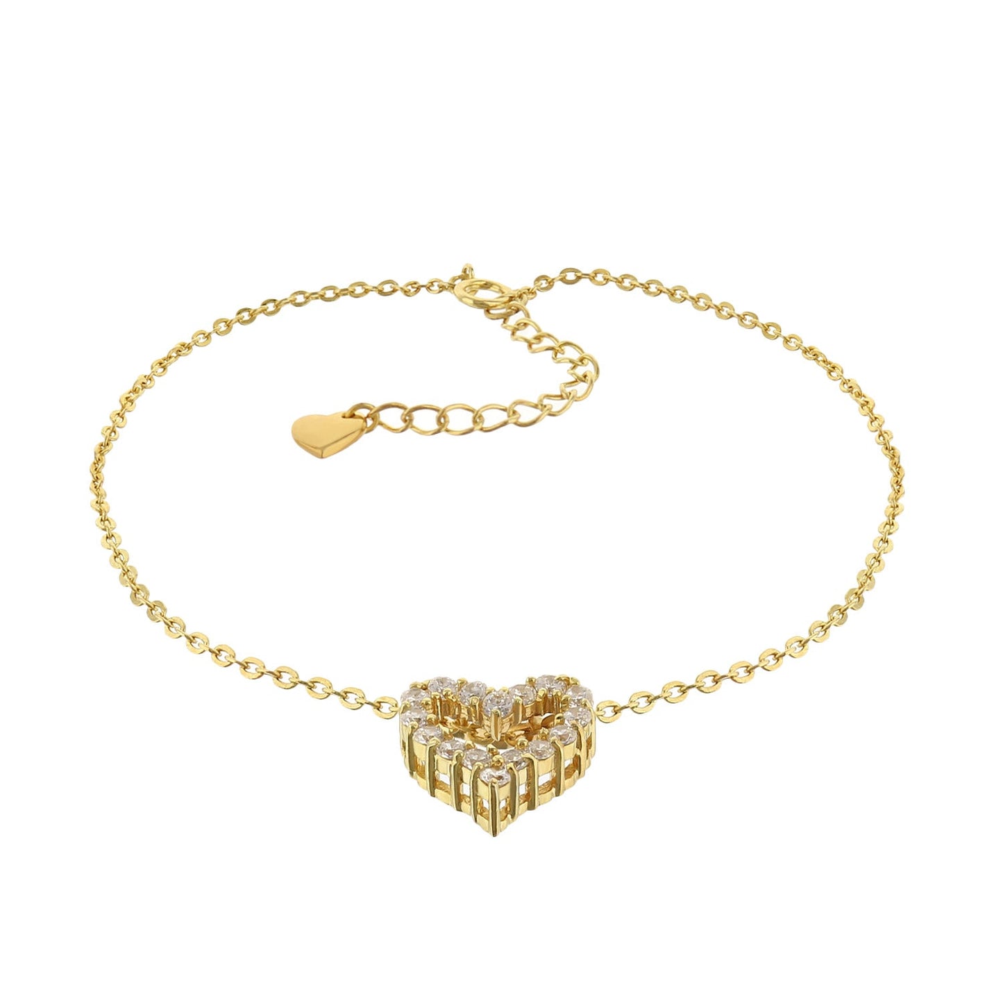 Lga 925 Heart Anklet