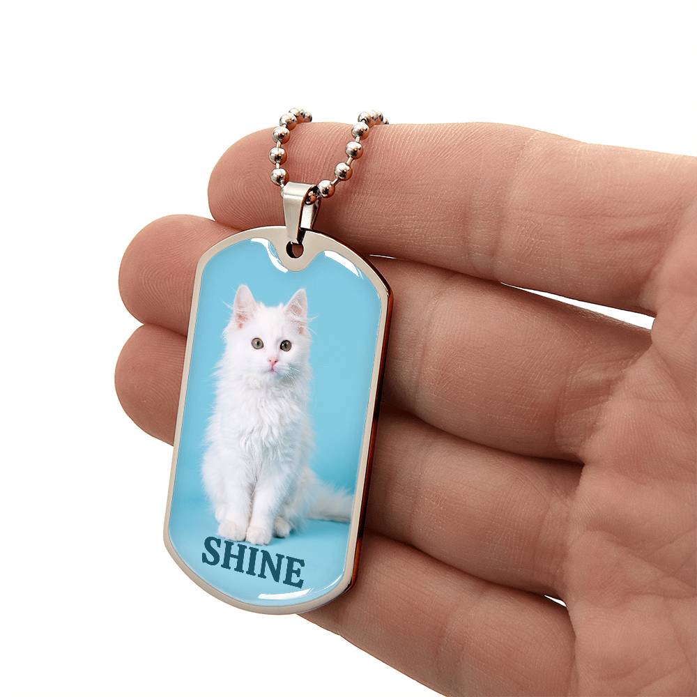 Shine Kitty Necklace