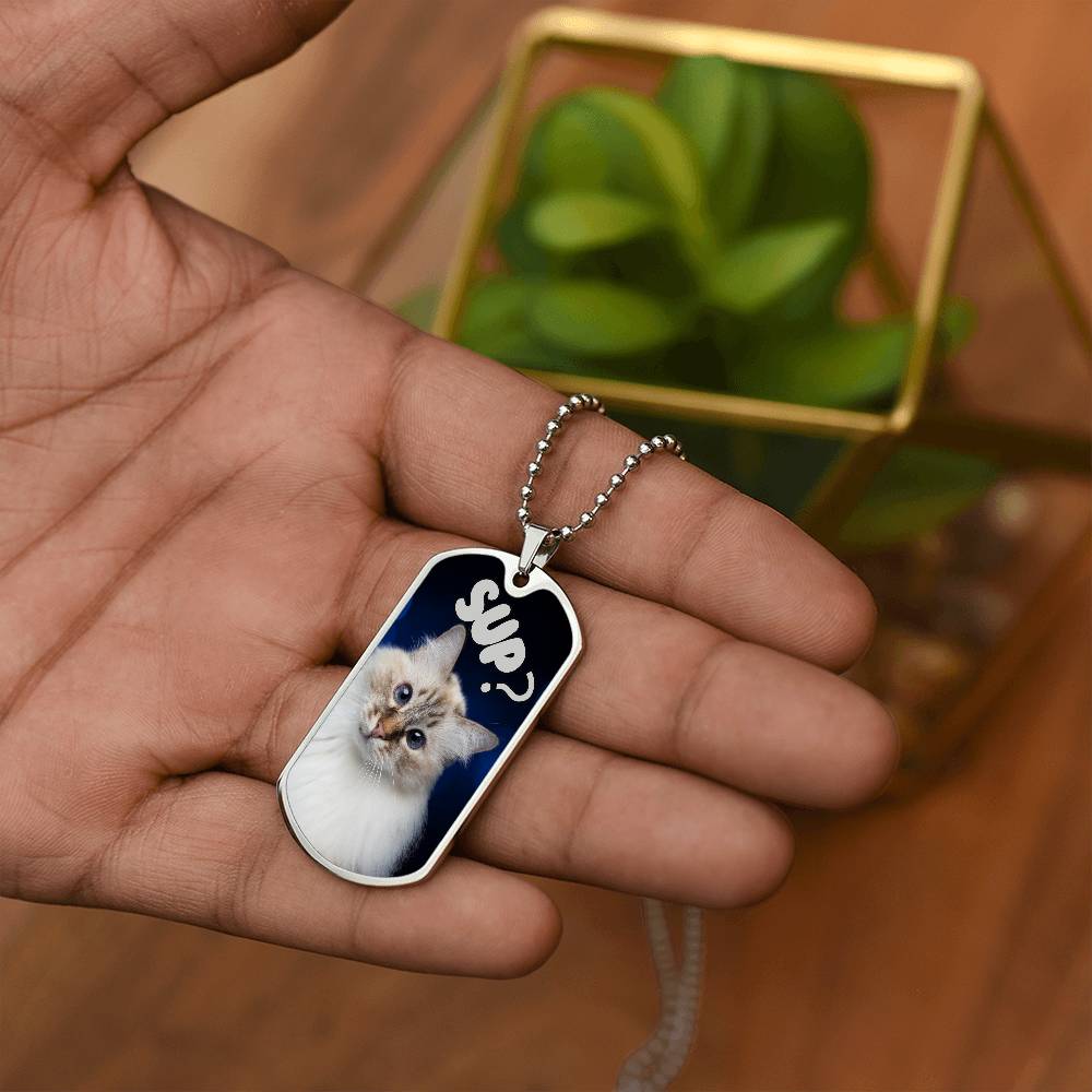 Sup Cat Necklace